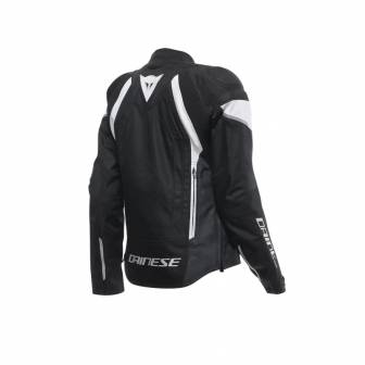 Chaqueta Moto Mujer Racing Negro-Roja de Invierno