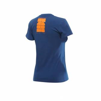 Camiseta Dainese RACING SERVICE LADY NAVY PEONY