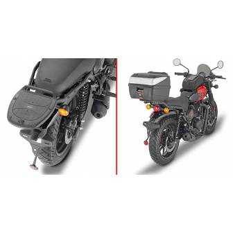 FIJACIÓN PORTAMALETAS TRASERA GIVI SR9056 ROYAL ENFIELD