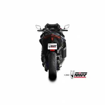 MIVV Full System 2x1 SR-1 Yamaha T-Max 560 (22-23) Black Titanium Y.073.LR1TB