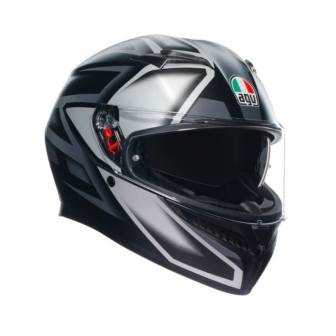 Casco AGV K-3 COMPOUND MATT BLACK/GREY