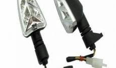 Las luces en la motocicleta